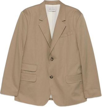 Ami Jassen, Heren, Beige, XL, Katoen, American Straight Blazer