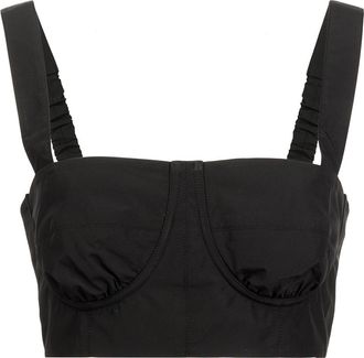 3.1 Phillip Lim The Day bra top - women - Polyester - L - Black