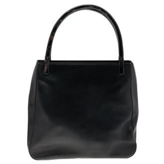 Prada Pre-owned Leather totes - Dames - Vintage Shopper - Zwart - ONE Size - Nylon - Vintage