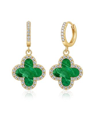 Liv Oliver 14K Cz Earrings
