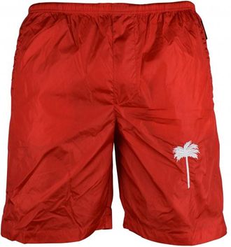 Palm Angels zwembroek rood