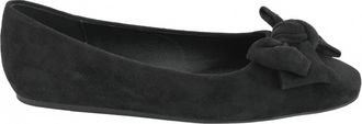Corkys Footwear Womens Sugar Rush Flat Shoes In Black Faux Suede
