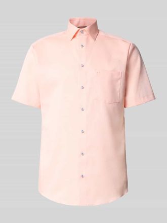 Olymp Modern Fit Business-Hemd mit Kentkragen in Terra, Gr&ouml;&szlig;e 39