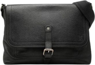 Louis Vuitton Pre-owned Utah Omaha Cross Body Bag - Dames - Vintage Schoudertas - Zwart - ONE Size - Vintage