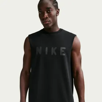 Nike Mens N.A.C. Dri-FIT Training Tank Top in Black | IF2797-010