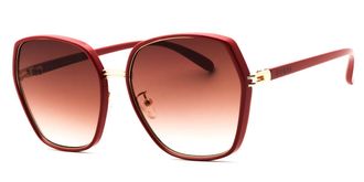 Guess GF0407 66F Womens Sunglasses Red Size 59