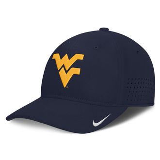 Nike West Virginia Sideline Practice Nike Mens Dri-FIT College Hat in Blue | NC5341SWVN-3XB