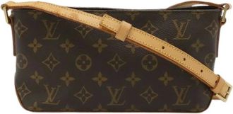 Louis Vuitton Pre-owned Cross Body Bags, female, Brown, Size: ONE SIZE Pre-owned Monogram Shoulder Bag