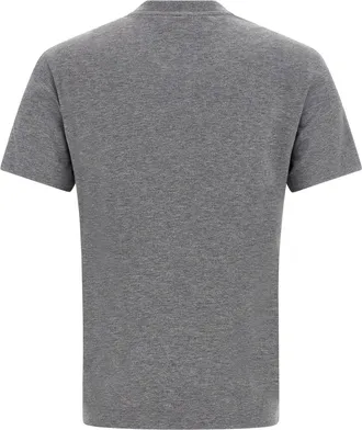 Fendi Logo-Print Jersey T-shirt - Grey
