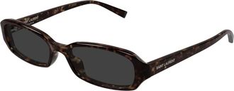 Saint Laurent Sunglasses, unisex, Brown, Size: 52 MM Erin Sunglasses