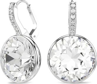 Swarovski Orecchini a cerchio Millenia con cristalli - Bianco