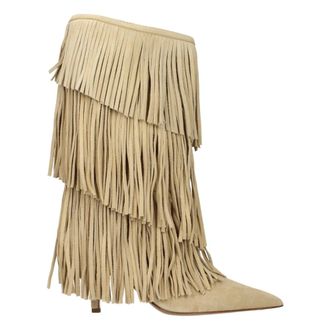 PARIS TEXAS Paris Texas Stivali Beige in Pelle - - Shoes - Donna - Beige - 36 EU