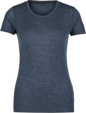 Stoic MerinoRib RonnebySt. Shirt Merinoshirt f&uuml;r Damen | blau