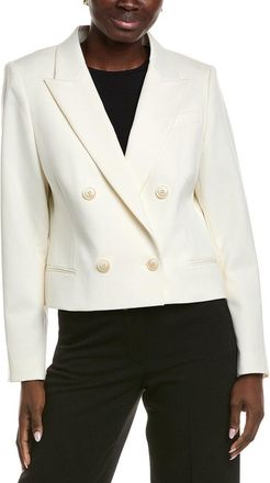 Reiss Aleida Cropped Wool-Blend Blazer