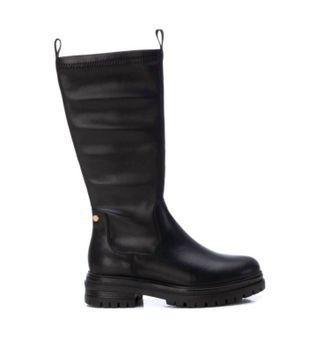 Xti Womens Side Zip Boots In Black