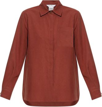 Max Mara Siamese Shirt - Dames - Overhemden - Rood - S - Overhemden