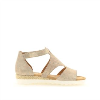 Gabor Womens Wedge Sandal In Muschell