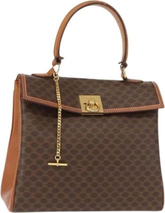 Celine Pre-owned Handbags, female, Brown, Size: ONE SIZE Pre-owned Vintage Handbag