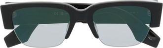 Alexander McQueen Black Graffiti sunglasses