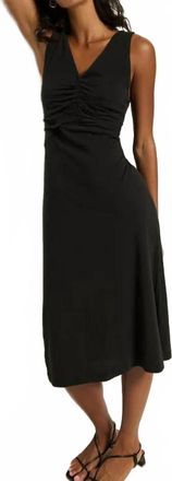 Nation Ltd Sumi Tank Dress In Jet Black