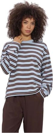 Catwalk Junkie Dames, Tops, Blauw, Maat: XL Katoen