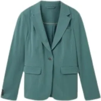 Tom Tailor Dames, Jassen, Groen, Maat: XS Jersey