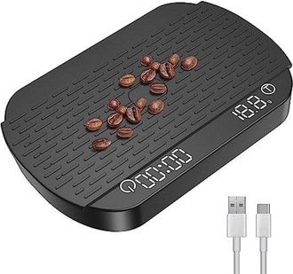 OEM Balanza Digital Para Caf&eacute; Con Temporizador, Minibalanza Electr&oacute;nica De Alta Precisi&oacute;n Para Alimentos, 3 Kg/0,1 G, Ideal Para Espresso, Carga Usb