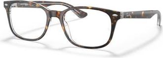 Ray-Ban 56mm Square optical glasses in Brown at Nordstrom