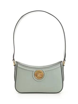 Chloé Horse Medal Shoulder Bags Verde-Donna