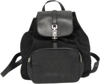 Gucci Pre-owned Backpacks, female, Black, Size: ONE SIZE Pre-owned Jackie 003 0245 Backpack