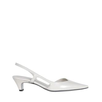 Roberto Festa Milano Pumps, female, White, 3 1/2 UK, White stone leather slingback sandals