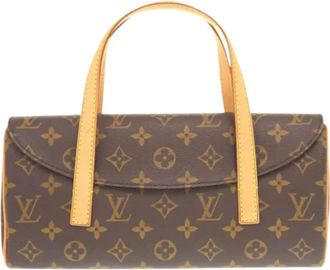 Louis Vuitton Tweedehands Canvas Louis Vuitton tassen - Dames - Vintage Handtas - Bruin - ONE Size - Vintage