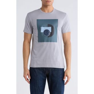 T.R. Premium 3D Abstract Graphic T-Shirt in Grey at Nordstrom Rack, Size Xx-Large