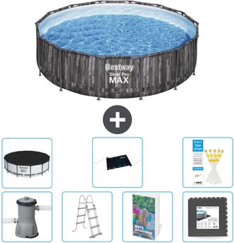 Bestway Piscina Bestway Steel Pro Max Redonda - 427x107 Cm - 8-piezas S543