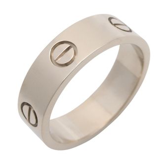 Cartier Silver White Gold (18K) Band Ring (Pre-Owned)
