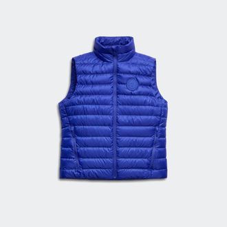 Canada Goose Aethera Vest Tonal Disc (Women, Azurite Blue, XS)