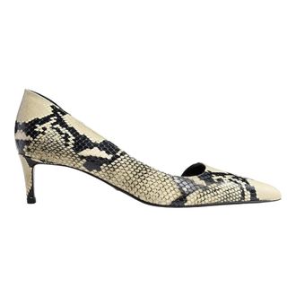 Khaite Jett DOrsay Pump 45 - Dames - Schoenen - Beige - Maat: 41 EU Leer