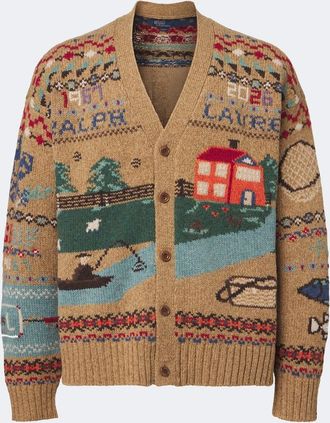Polo Ralph Lauren C&aacute;rdigan en intarsia de lana