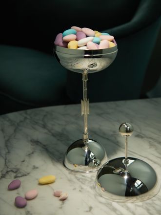 Wiener Silber Manufactur Otto Prutscher Sterling Silver Bonbonniere