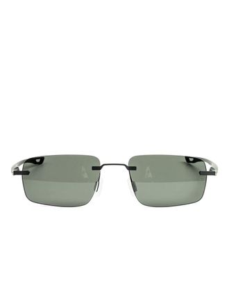 Tag Heuer TH40036U rimless sunglasses - men - Metal - 55 - Grey