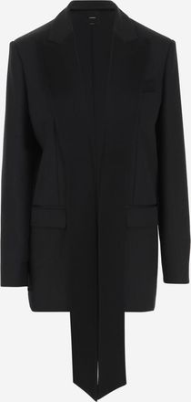 Pinko Black Sash Blazer