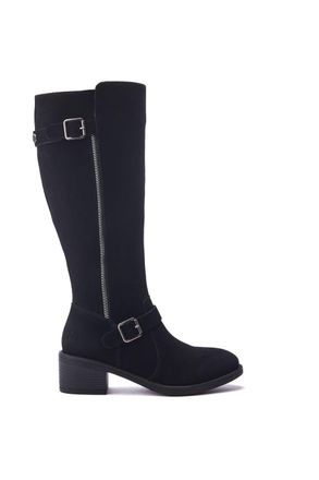 Moda in Pelle Moda in Pelle Womens Senlis Black Boots Suede - Size EU 37