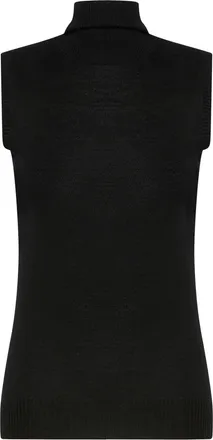 Sportmax SLEEVELESS TOP IN PURE WOOL - Sportmax - Woman