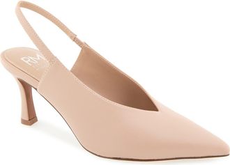 Rebecca Minkoff Tiana Pointed Toe Slingback Pump in Beige at Nordstrom Rack, Size 9.5