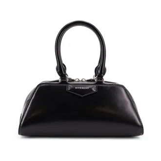 Givenchy Handbags, female, Black, Size: ONE SIZE Antigona East West Mini Bag