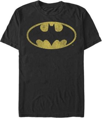 Batman Mens Batman Logo Retro Caped Crusader Graphic T-Shirt in Black at Nordstrom, Size Xxx-Large