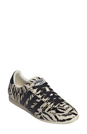 adidas Japan Low Top Sneaker in Off White/Black/Black at Nordstrom, Size 10.5