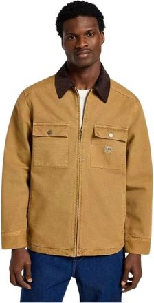 Lee Hombre, Chaquetas, Marrón, Talla: L