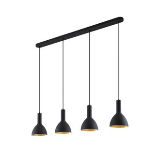 Arcchio Arcchio L&aacute;mpara Colgante cosmina En Negro De Metal