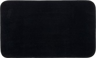 Gözze Badematte »Rio Premium« Höhe 18 mm rutschhemmend beschichtet fussbodenheizungsgeeignet schnell trocknend Badteppich, Uni Farben, waschbar, rechteckig 